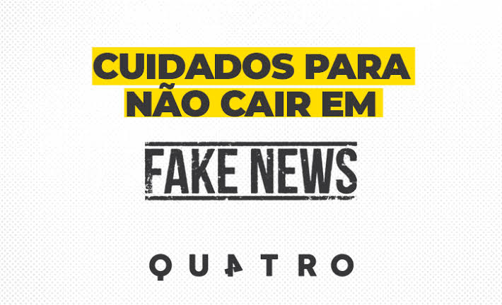 A imagem transmite não a fake news